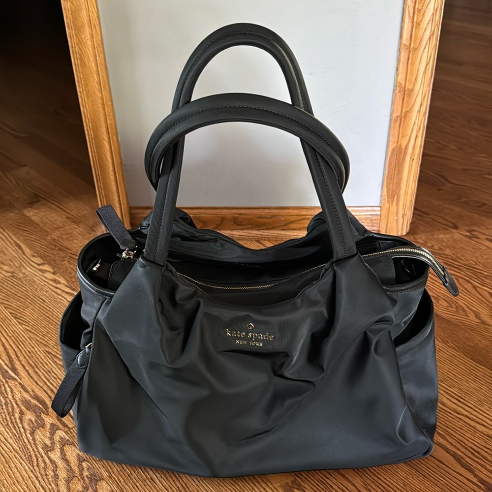 Kate Spade Black Baby Bag